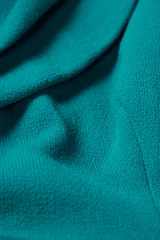 Palermo Wool Crepe Dress Kingfisher Blue