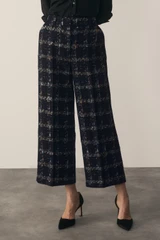 Astwood Tweed Trousers Navy And Blue