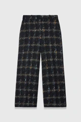 Astwood Tweed Trousers Navy And Blue