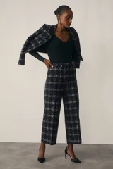 Astwood Tweed Trousers Navy And Blue