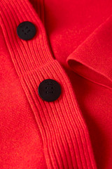 Gala Wool Cotton Blend Jacket Vivid Orange