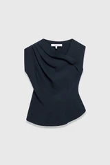 Sculpt Knit Terranto Top Navy
