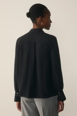 Corso Silk Shirt Black