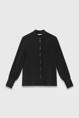 Corso Silk Shirt Black