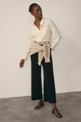 Corso Silk Shirt Parchment