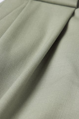 Clever Wool Blend Lyon Palazzo Trousers Sage Green