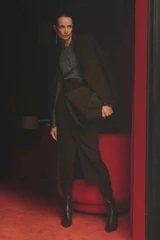 Clever Wool Blend Lucca Jacket Chocolate