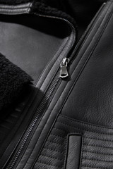 Alteri Shearling Coat Black