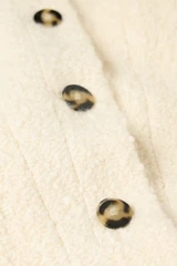 Sunbury Wool Blend Boucle Jacket Ivory