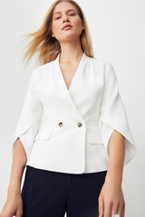 Clever Crepe Ansdell Jacket Ivory Clever Crepe Ansdell Jacket Ivory