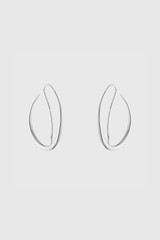 Sterling Silver Offspring Double Earhoops