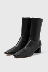 Lanza Leather Boots 50 Black