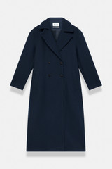 Savi Wool Blend Coat Navy