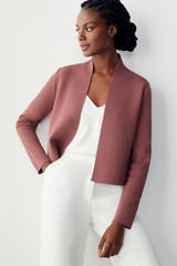 Caccini Knitted Jacket Rose Caccini Knitted Jacket Rose