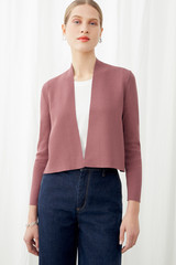Caccini Knitted Jacket Rose Caccini Knitted Jacket Rose