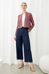 Caccini Knitted Jacket Rose Caccini Knitted Jacket Rose