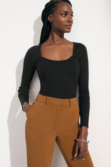 Clever Crepe Slim-Leg Elasticated Trousers Vicuna Clever Crepe Slim-Leg Elasticated Trousers Vicuna