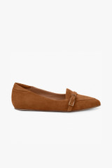 Primaluna Commuter Flat Toffee Suede Primaluna Commuter Flat Toffee Suede