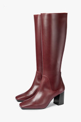 Modena 70 High Boot Burgundy Smooth Leather Modena 70 High Boot Burgundy Smooth Leather