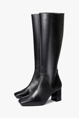 Modena 70 High Boot Black Smooth Leather Modena 70 High Boot Black Smooth Leather