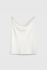 Fairfield Cami Top Ivory Silk Satin