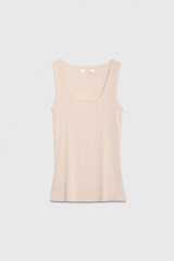 Cortina Layering Vest Champagne Superfine Modal Cashmere