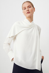 Knightsbridge Blouse Ivory Silk Knightsbridge Blouse Ivory Silk