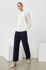Knightsbridge Blouse Ivory Silk Knightsbridge Blouse Ivory Silk