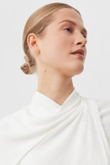 Knightsbridge Blouse Ivory Silk Knightsbridge Blouse Ivory Silk