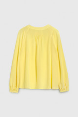 Corsica Blouse Yellow Silk Corsica Blouse Yellow Silk