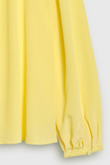 Corsica Blouse Yellow Silk Corsica Blouse Yellow Silk