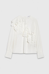 Livenza Blouse Ivory Silk Livenza Blouse Ivory Silk