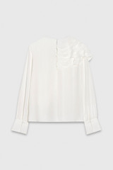 Livenza Blouse Ivory Silk Livenza Blouse Ivory Silk