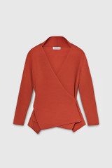 Positano Knitted Top Cayenne Orange Positano Knitted Top Cayenne Orange