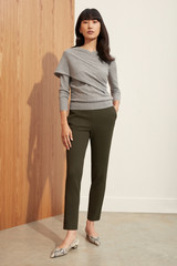 Riva Wrap Sweater Grey Cashmere Riva Wrap Sweater Grey Cashmere