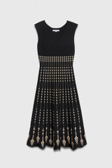 Kastoria Structured Knitted Dress Black