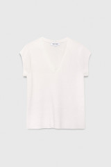 Lorne Fine Knitted Top Merino Ivory Lorne Fine Knitted Top Merino Ivory