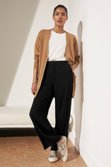 Fontana Long Cardigan Camel Wool Cashmere Fontana Long Cardigan Camel Wool Cashmere