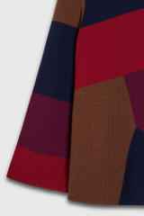Hespers Knitted Sweater Multicolour Intarsia Merino Hespers Knitted Sweater Multicolour Intarsia Merino