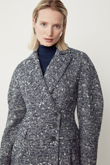 Lovera Knitted Sweater Navy Merino Lovera Knitted Sweater Navy Merino