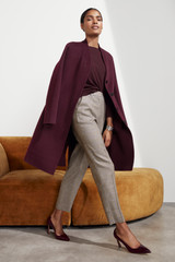 Helmsley Coat Plum Double-Faced Wool Cashmere Helmsley Coat Plum Double-Faced Wool Cashmere