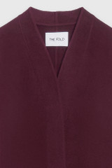 Helmsley Coat Plum Double-Faced Wool Cashmere Helmsley Coat Plum Double-Faced Wool Cashmere
