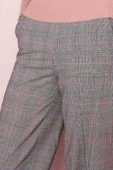 Collingham Wide-Leg Trousers Check Spring Wool Collingham Wide-Leg Trousers Check Spring Wool