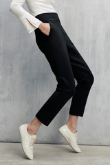 Workout Performance Stretch Straight Trousers Black Workout Performance Stretch Straight Trousers Black