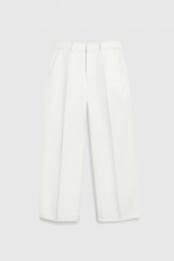 Denim Culottes Ivory Denim Culottes Ivory