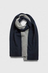 Sarna Scarf Navy Cashmere