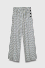 Harrogate Trousers Storm Blue Multicolour Houndstooth Stretch Wool Harrogate Trousers Storm Blue Multicolour Houndstooth Stretch Wool