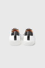 Veloce Lace-Up Sneaker White Leather