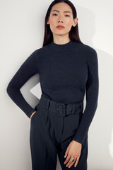 Hatherley Sweater Navy Alpaca Wool Blend Hatherley Sweater Navy Alpaca Wool Blend