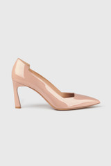 Savona Patent Leather Heels 80 Blush Pink